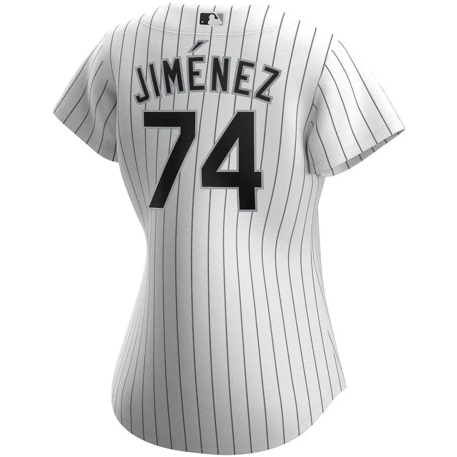 Nike Jimenez White Sox Pinstripe Jersey authentic - Hình 3