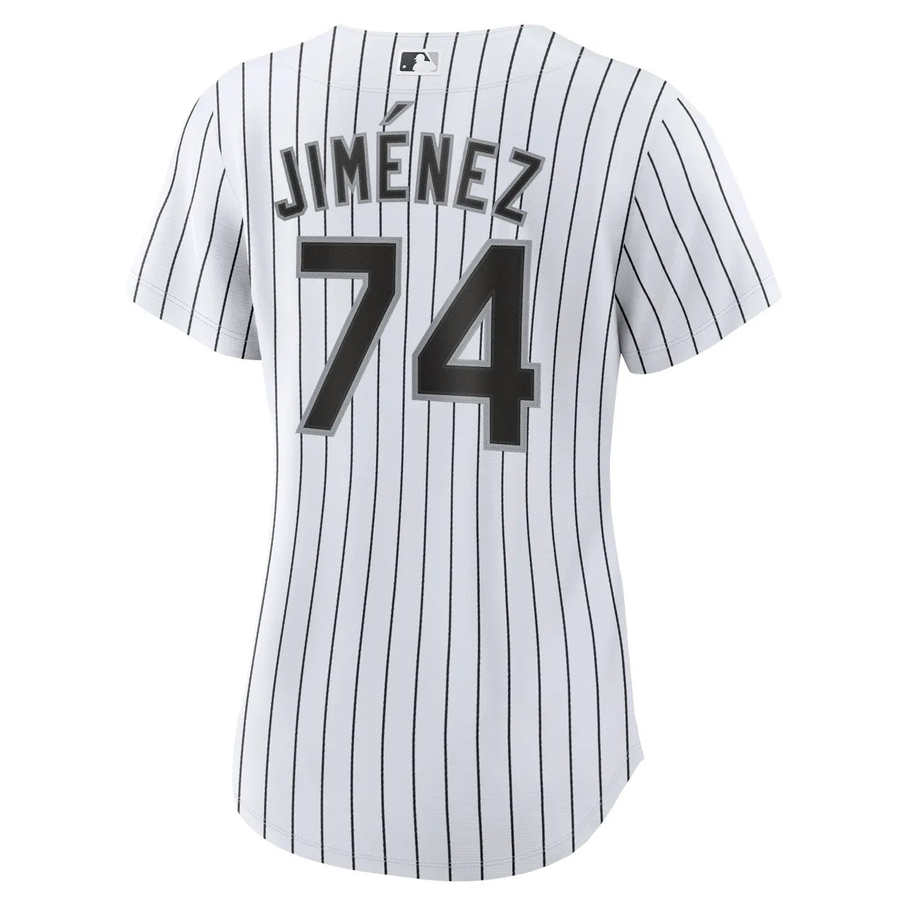 pinstripe Nike Jiménez White Sox Jersey - Hình 4