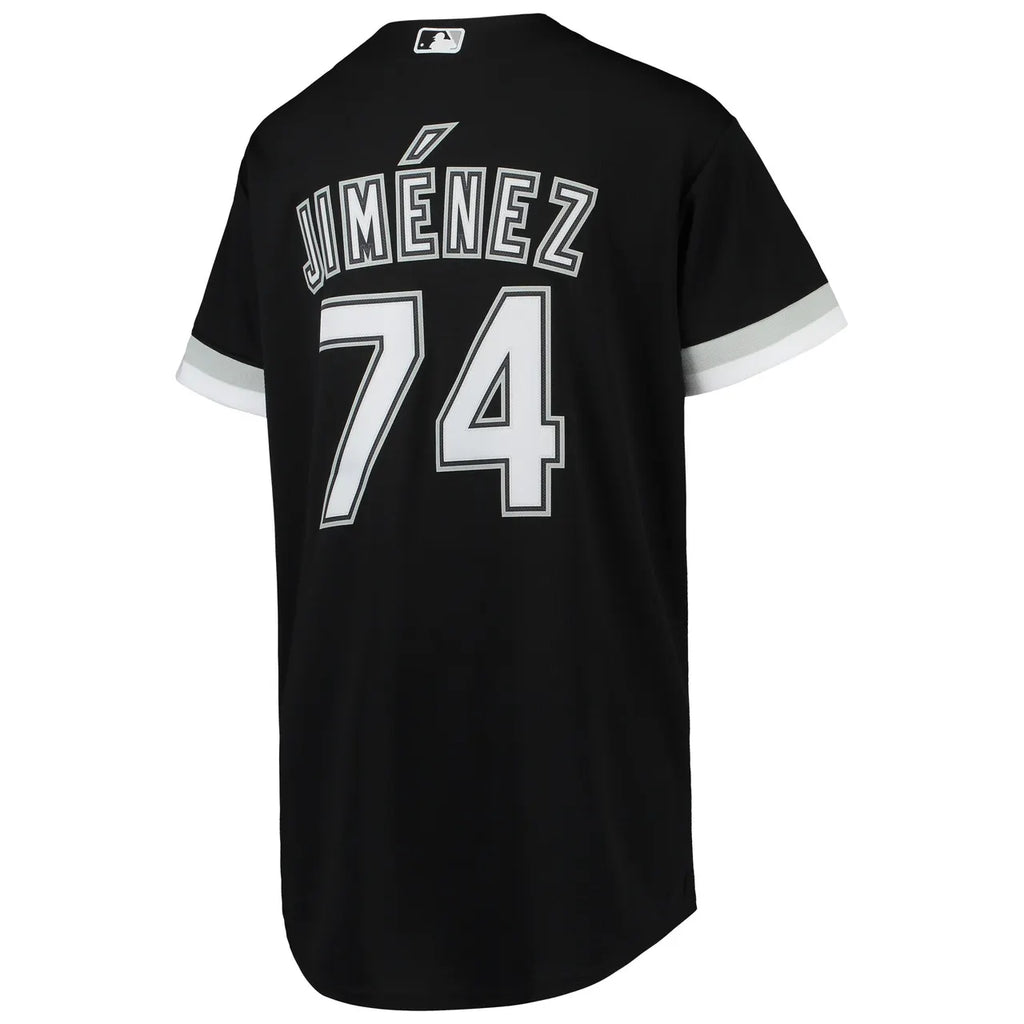 Nike Jiménez White Sox Black Jersey - Hình 2