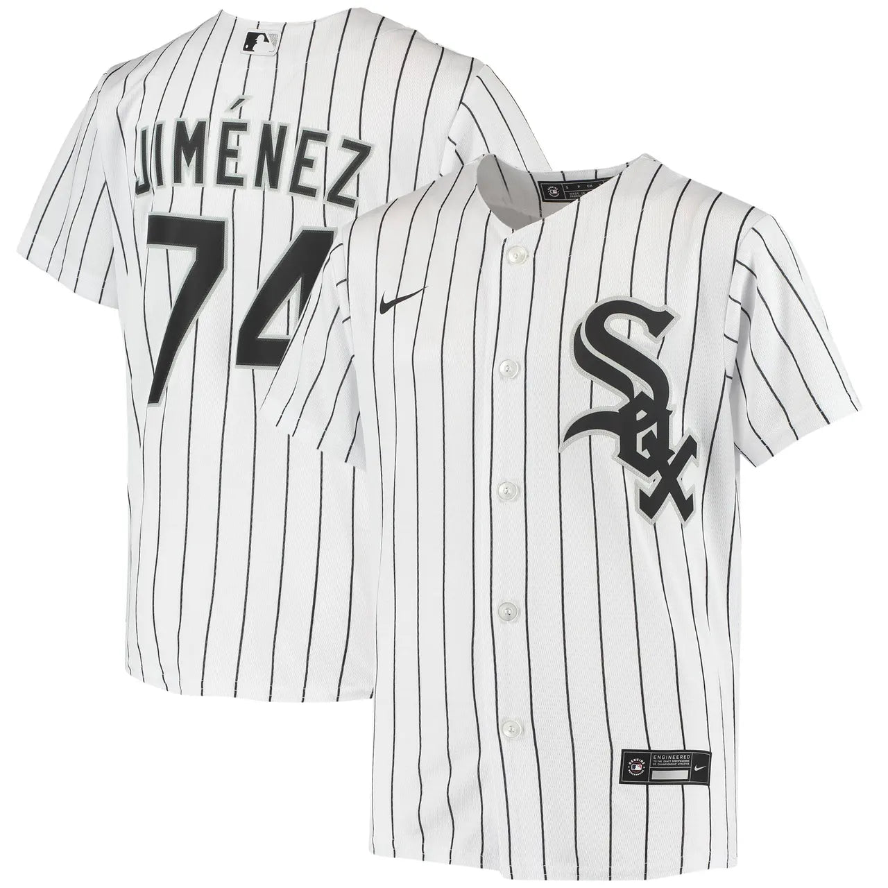Nike Jimenez White Sox Jersey - Hình 2