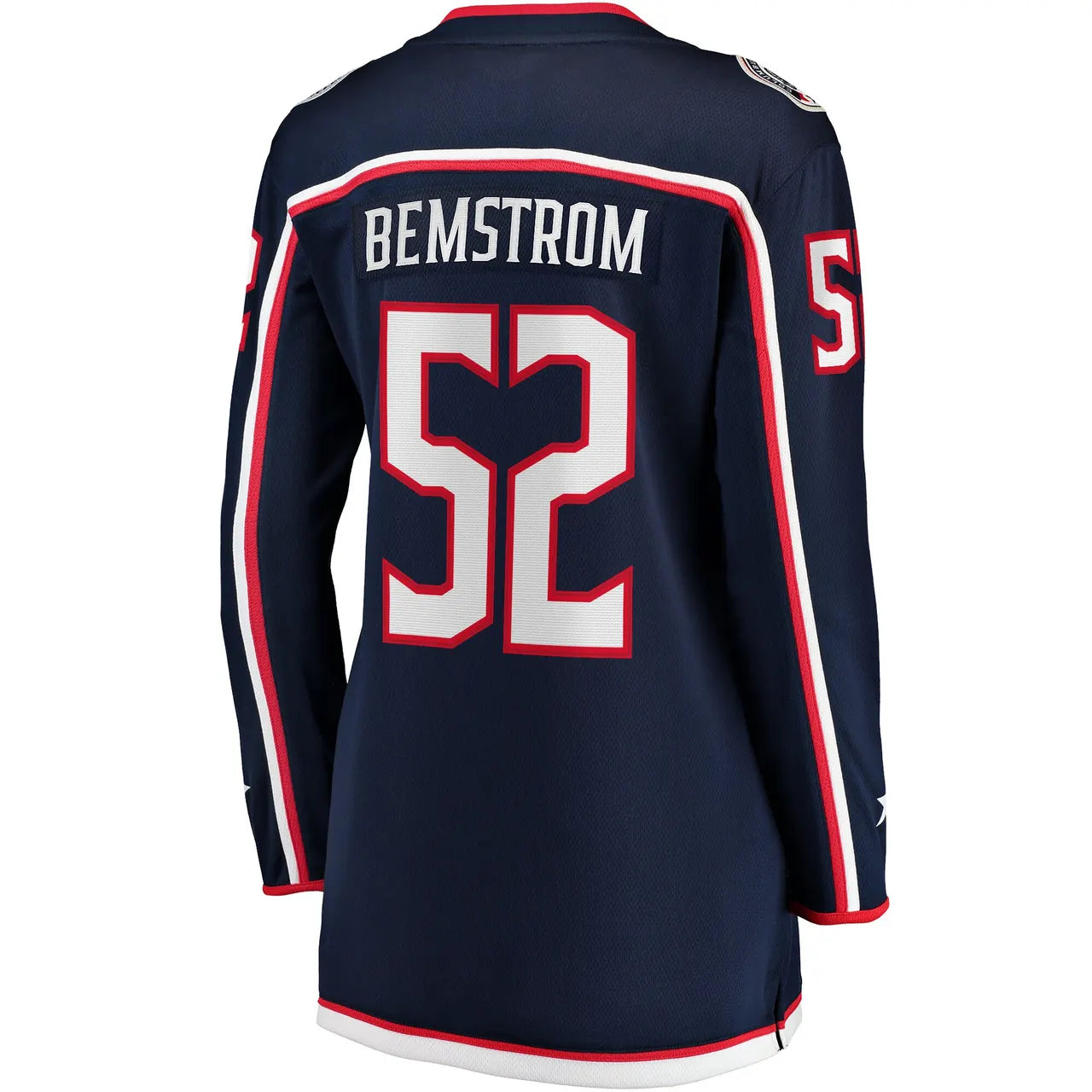 Fanatics Bemstrom Blue Jackets Jersey - Hình 2