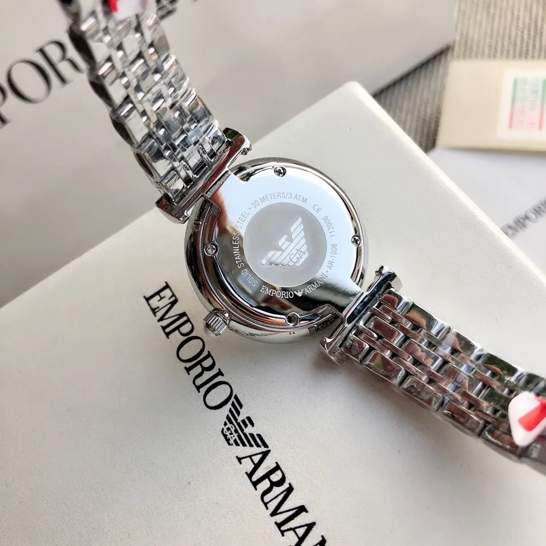 Armani Mother of Pearl Watch