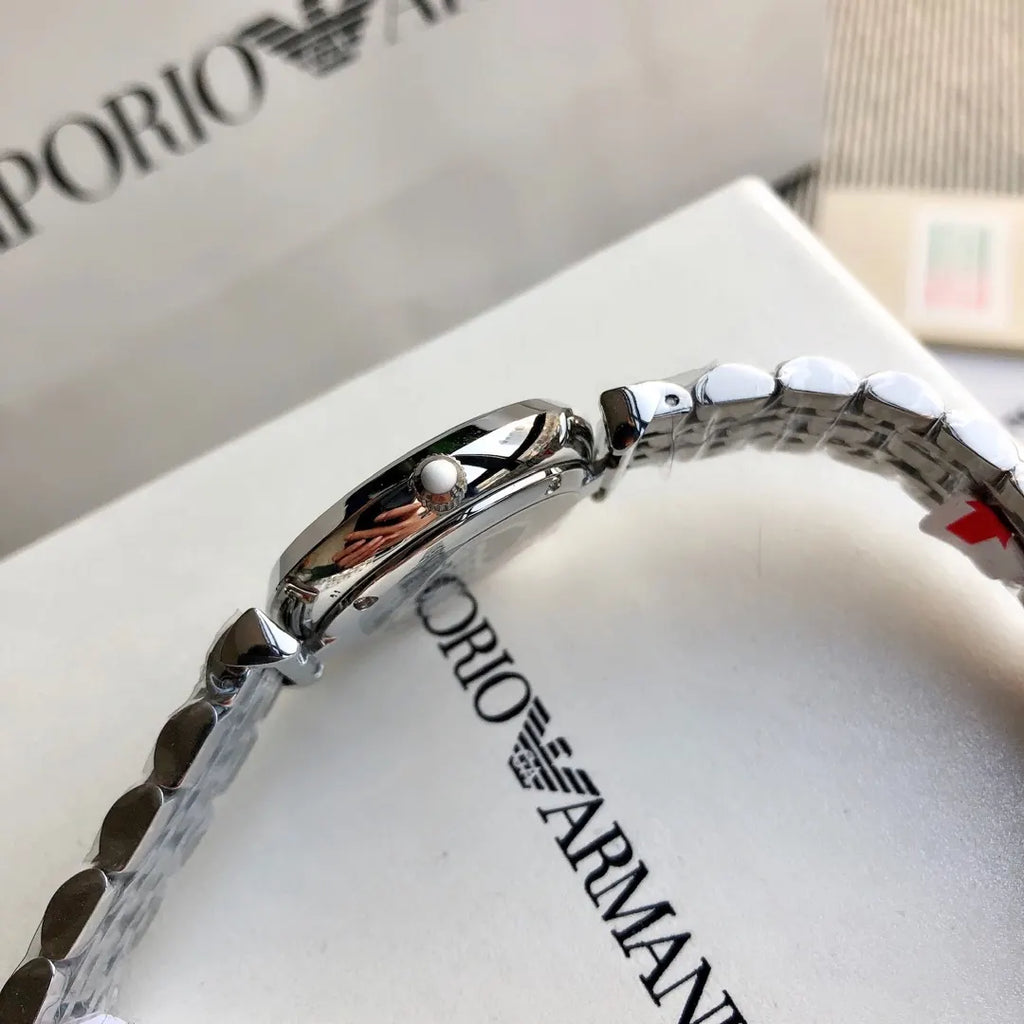 Armani Mother of Pearl Watch - Hình 2