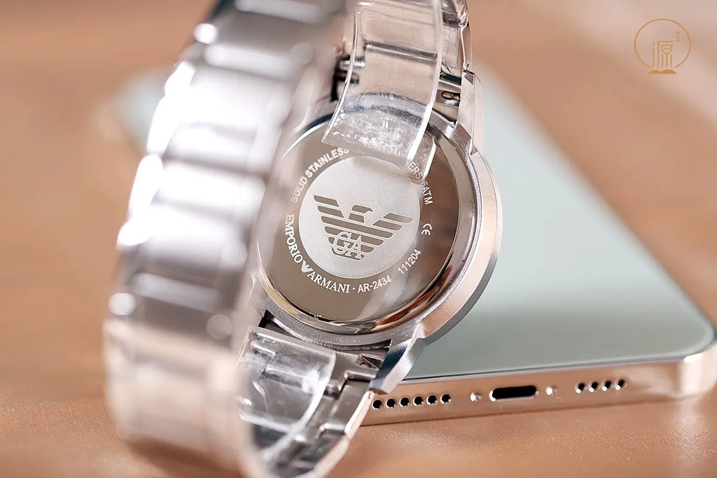 Emporio Armani Purple Dial - Hình 8