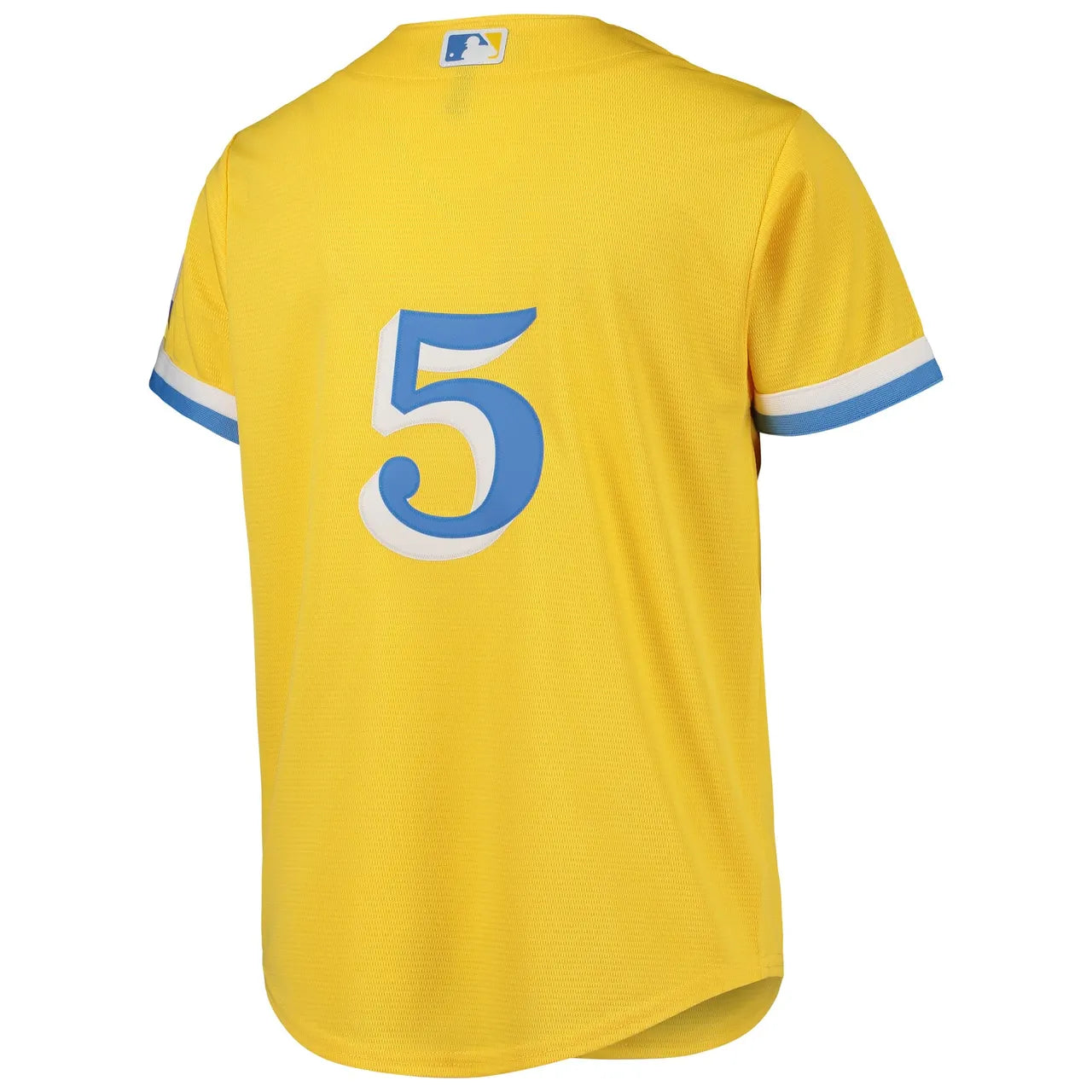 Boston Yellow Alternate Jersey - Hình 4