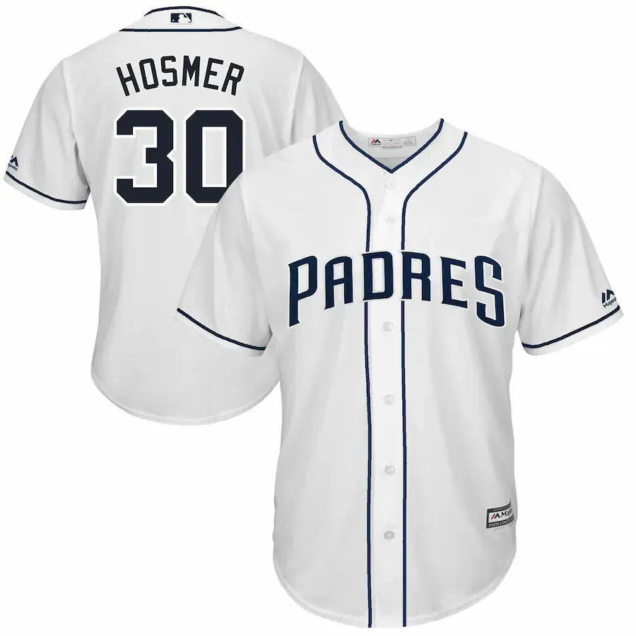 Hosmer Padres White Jersey