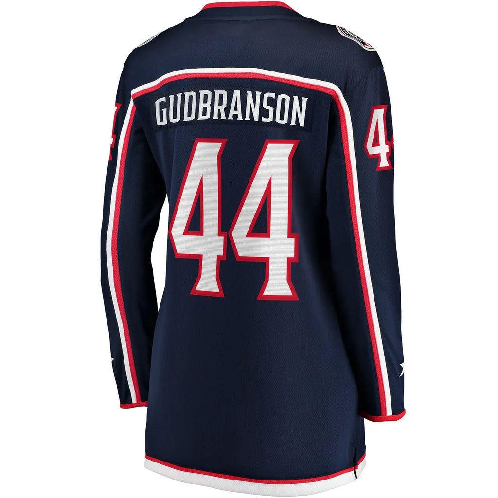 fanatics Gudbranson Blue Jackets Jersey - Hình 2