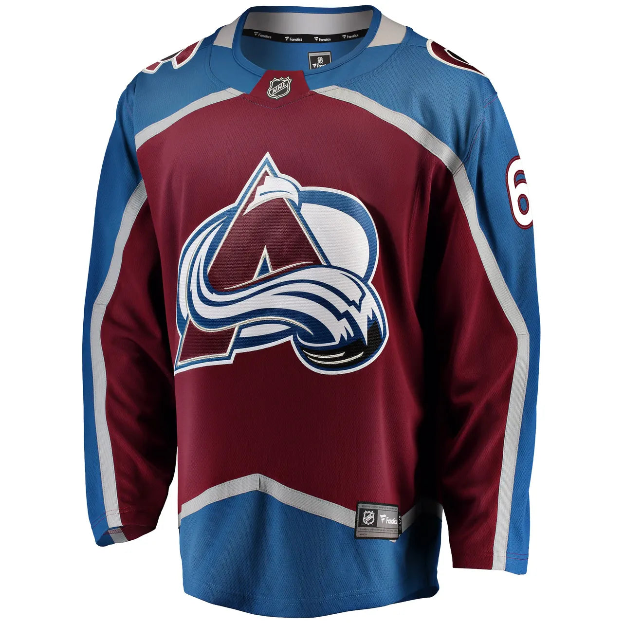Johnson Avalanche Burgundy Jersey - Hình 3