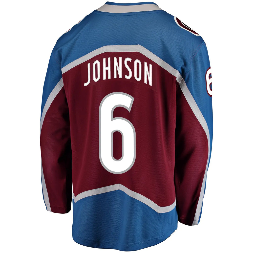 Johnson Avalanche Burgundy Jersey - Hình 4