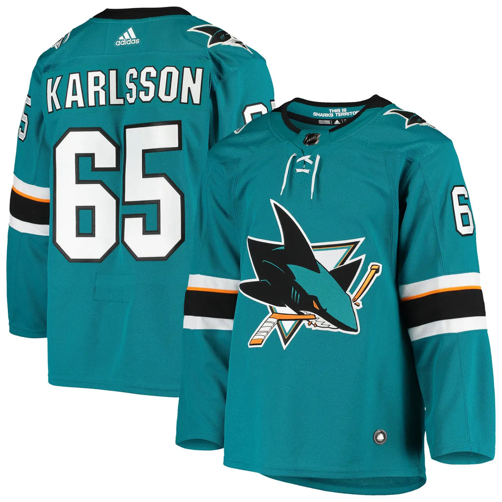 Sharks Karlsson Teal Jersey