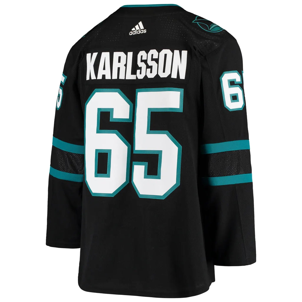 adidas Sharks Karlsson Black Jersey - Hình 2