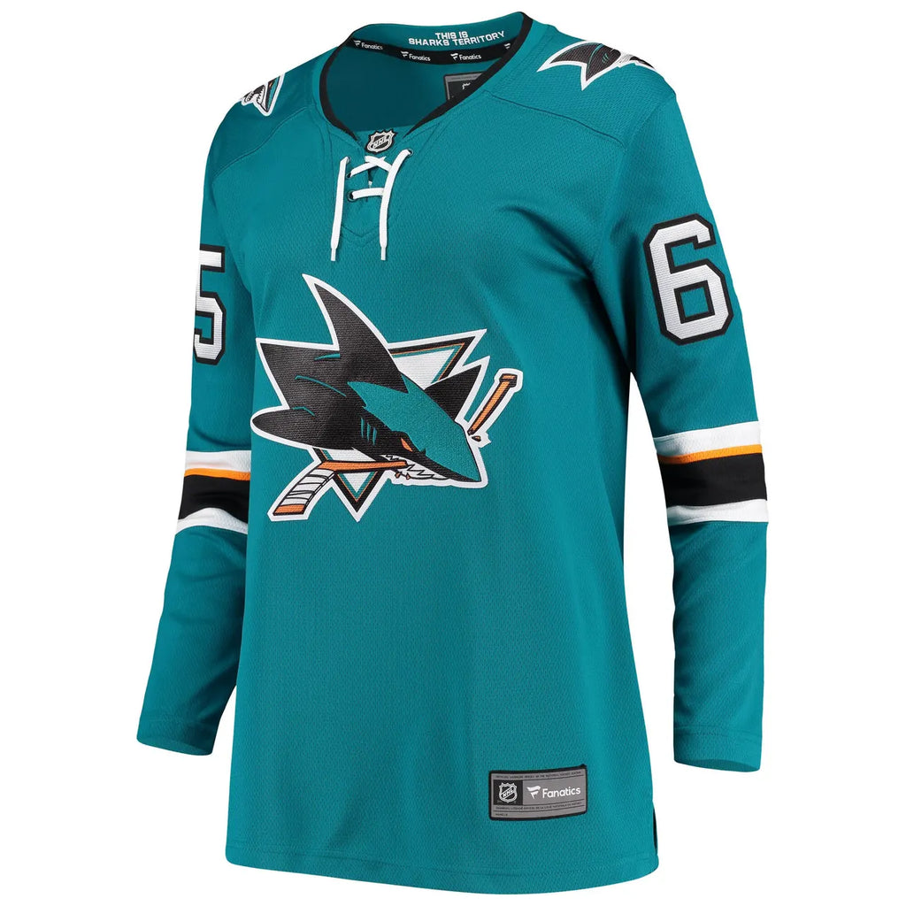 Sharks Karlsson Teal Jersey