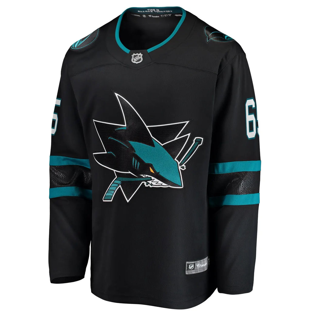 Sharks Karlsson Black Jersey - Hình 3