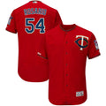 Rosario #54 Twins Red Jersey