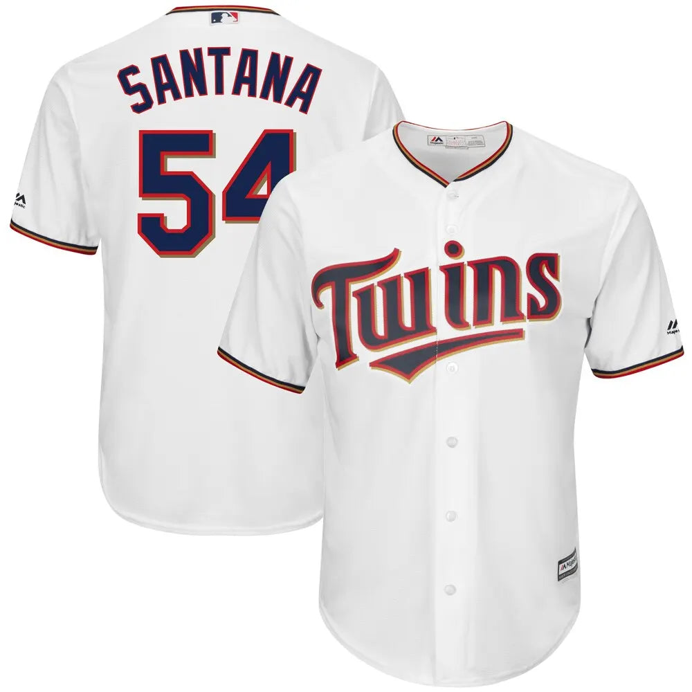 Santana Twins White Jersey