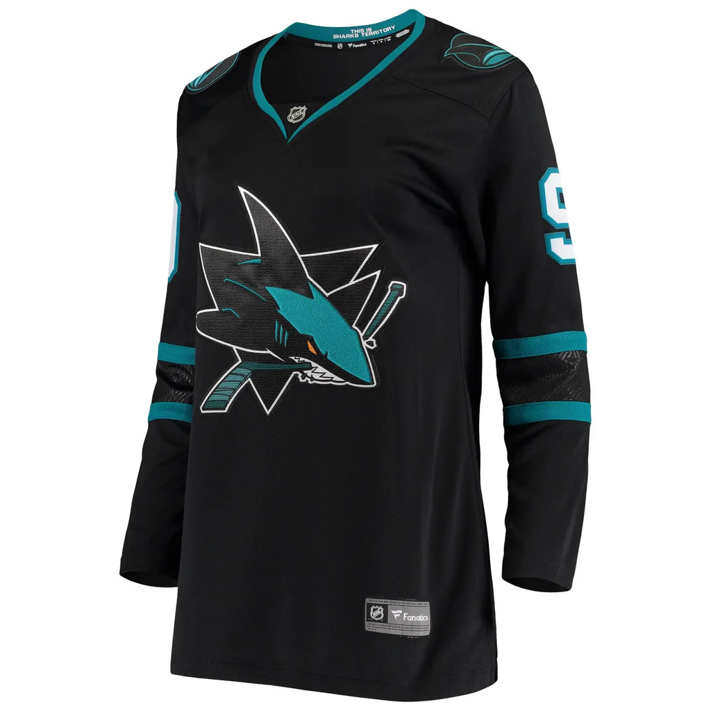 Kane Sharks Black Jersey - Hình 3