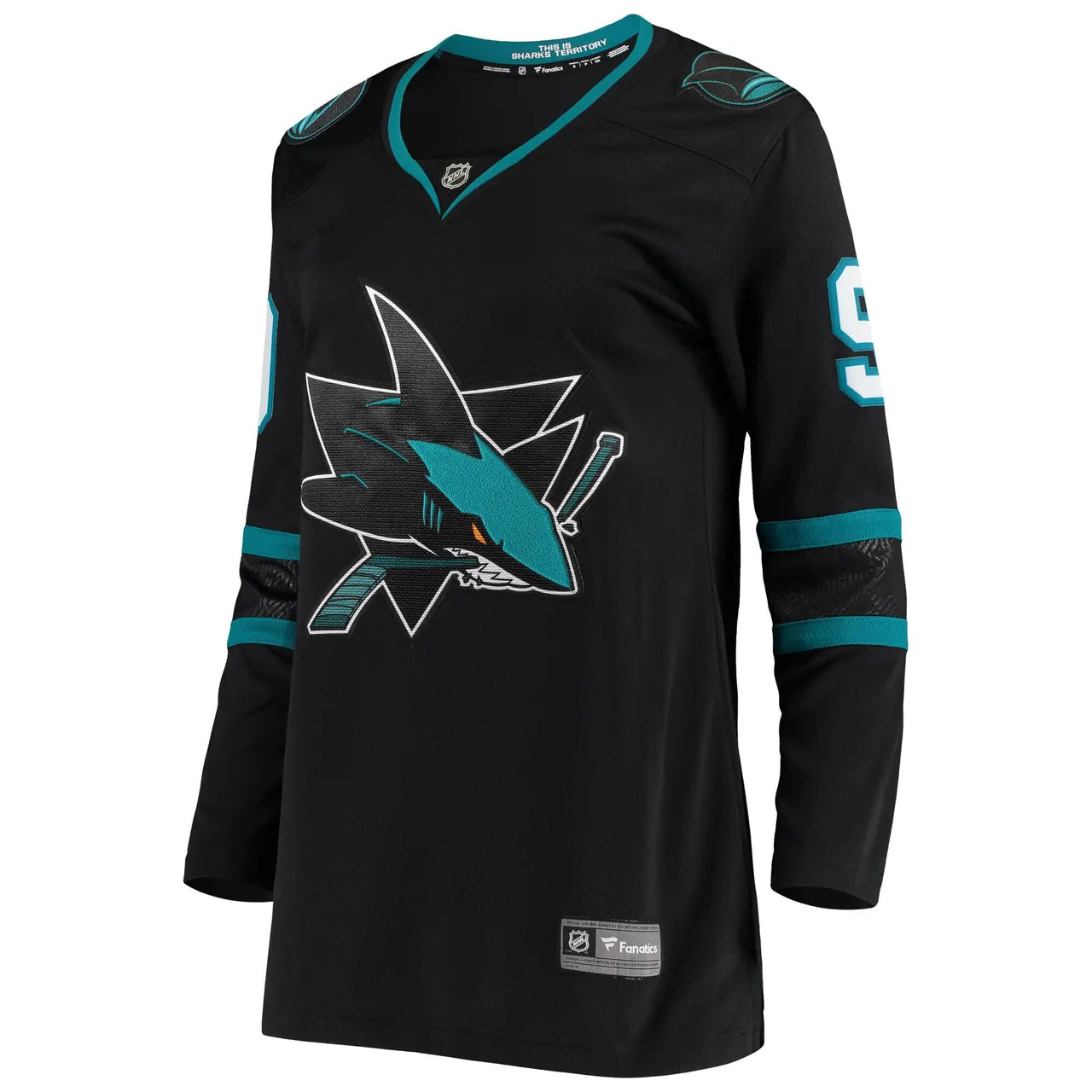 Kane Sharks Black Jersey - Hình 3