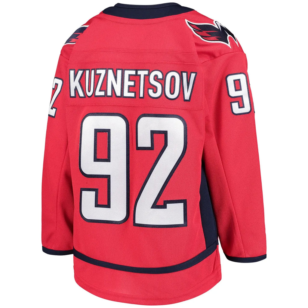 Capitals Kuznetsov Red Jersey - Hình 4