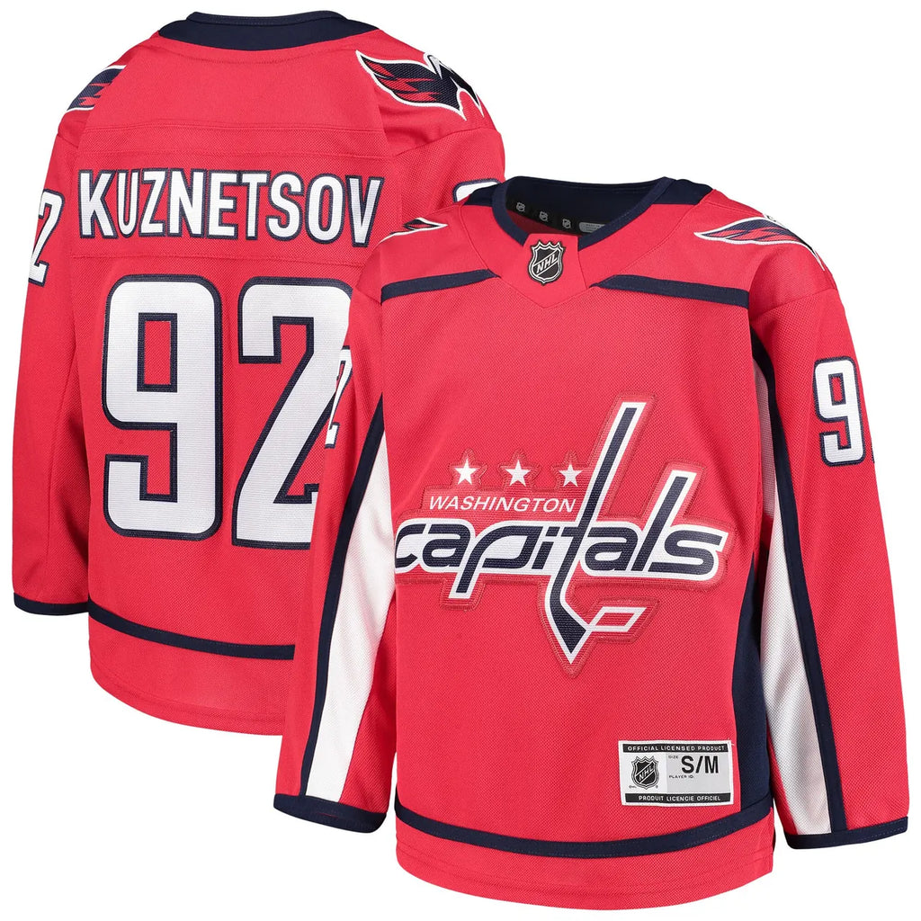 Capitals Kuznetsov Red Jersey - Hình 2
