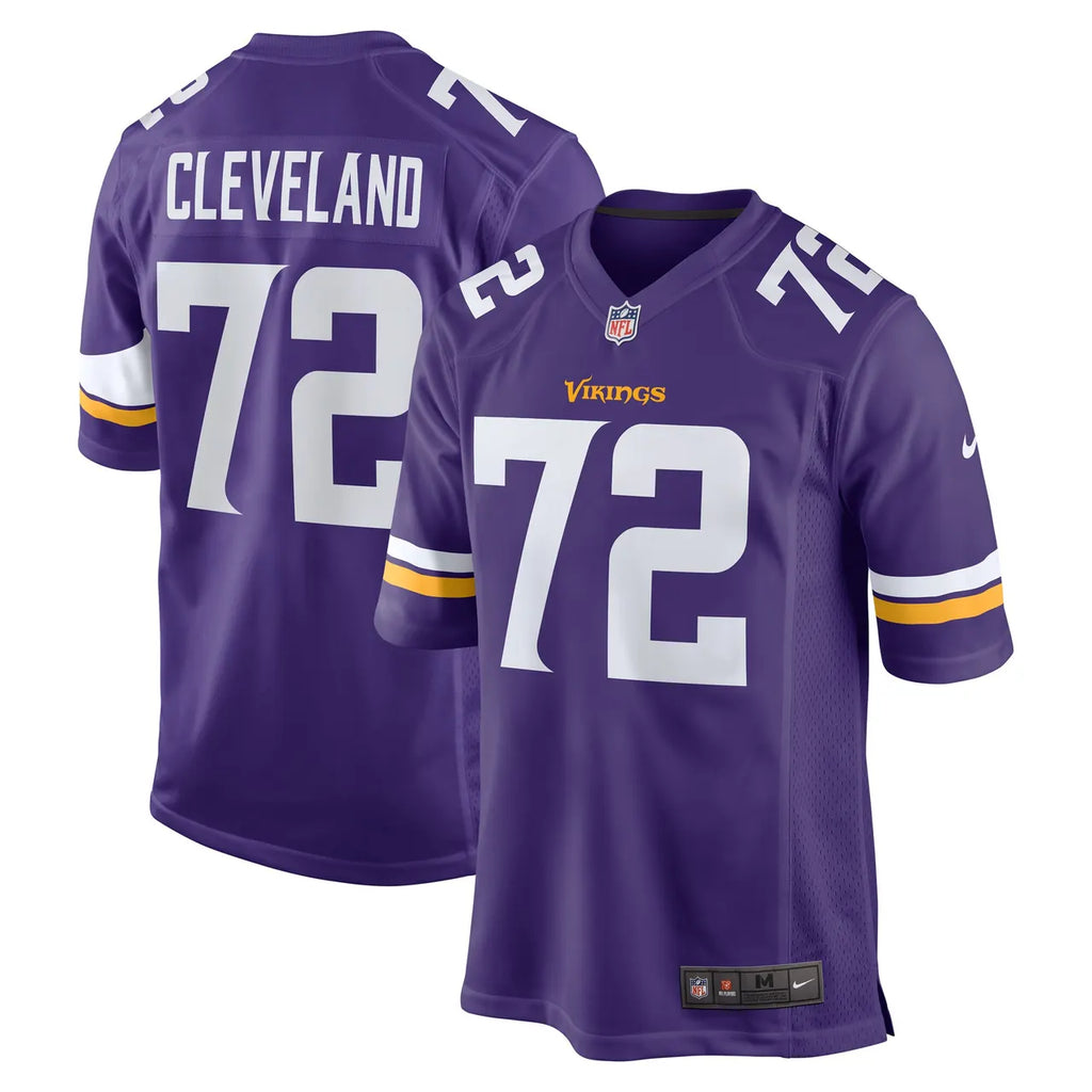 nike Cleveland Vikings Purple Jersey