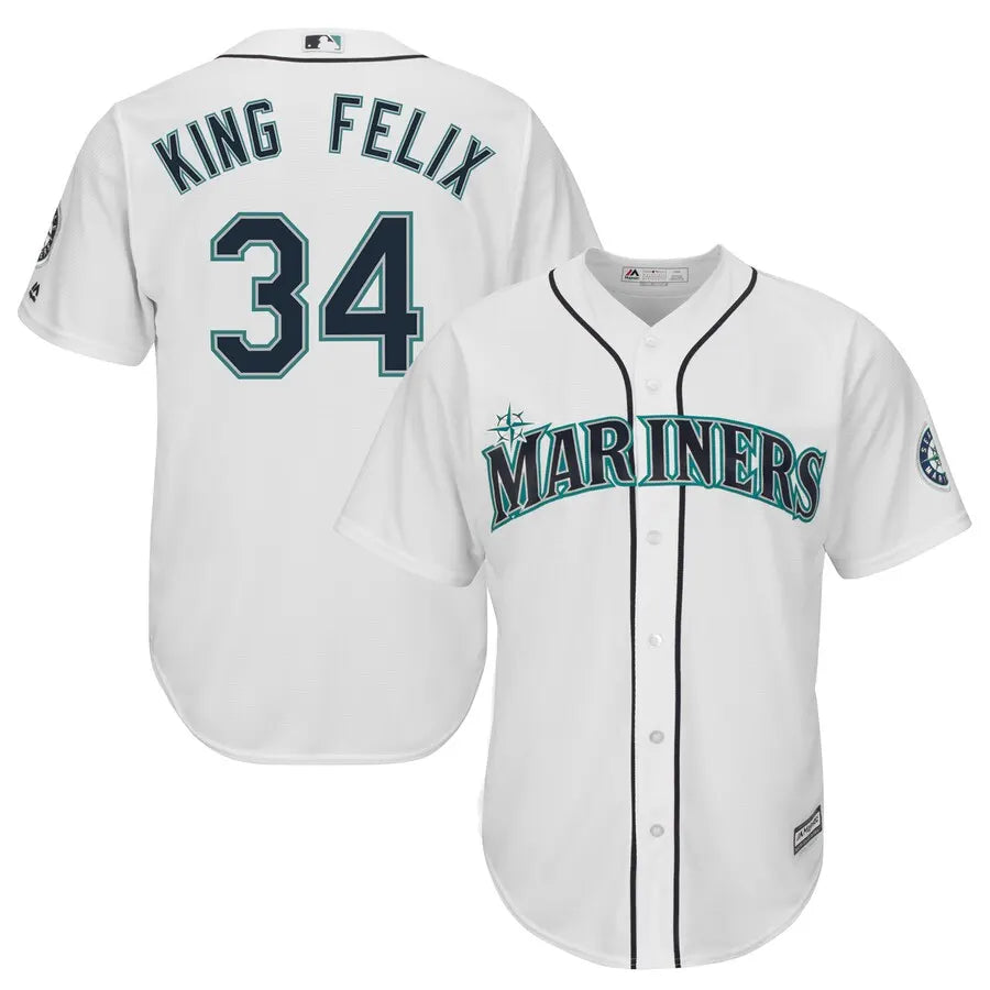 Felix Mariners White Jersey