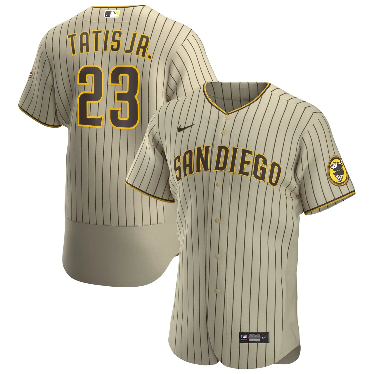 nike Tatis Jr Padres Tan Jersey