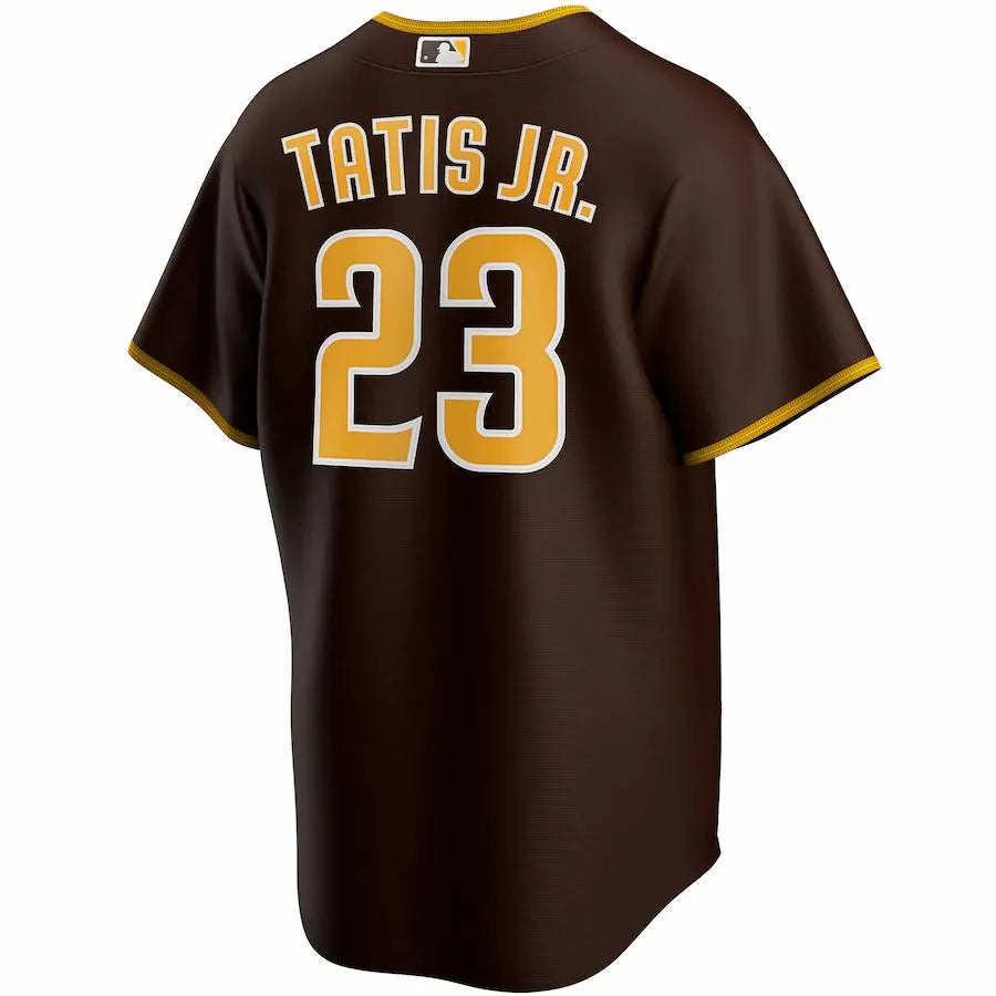 nike Padres Tatis Jr Brown Jersey - Hình 2