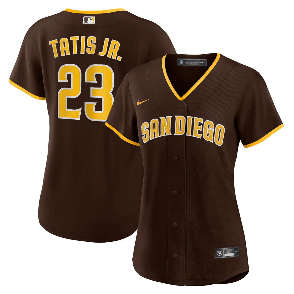 Padres Tatis Jr. Brown Jersey - Hình 2