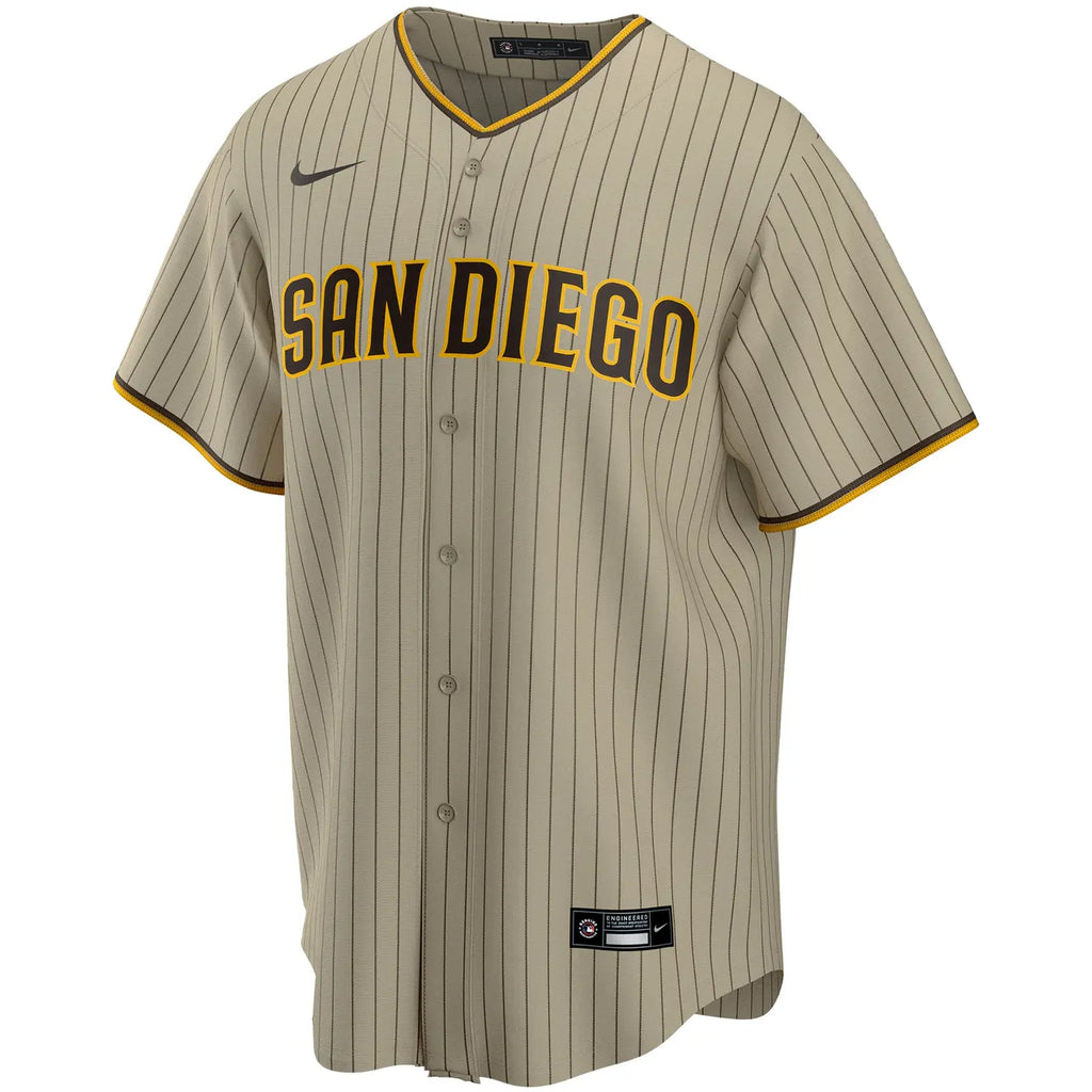 Tatis Jr Padres Tan Jersey - Hình 3