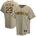 Nike Padres Tatis Jr. Tan Jersey