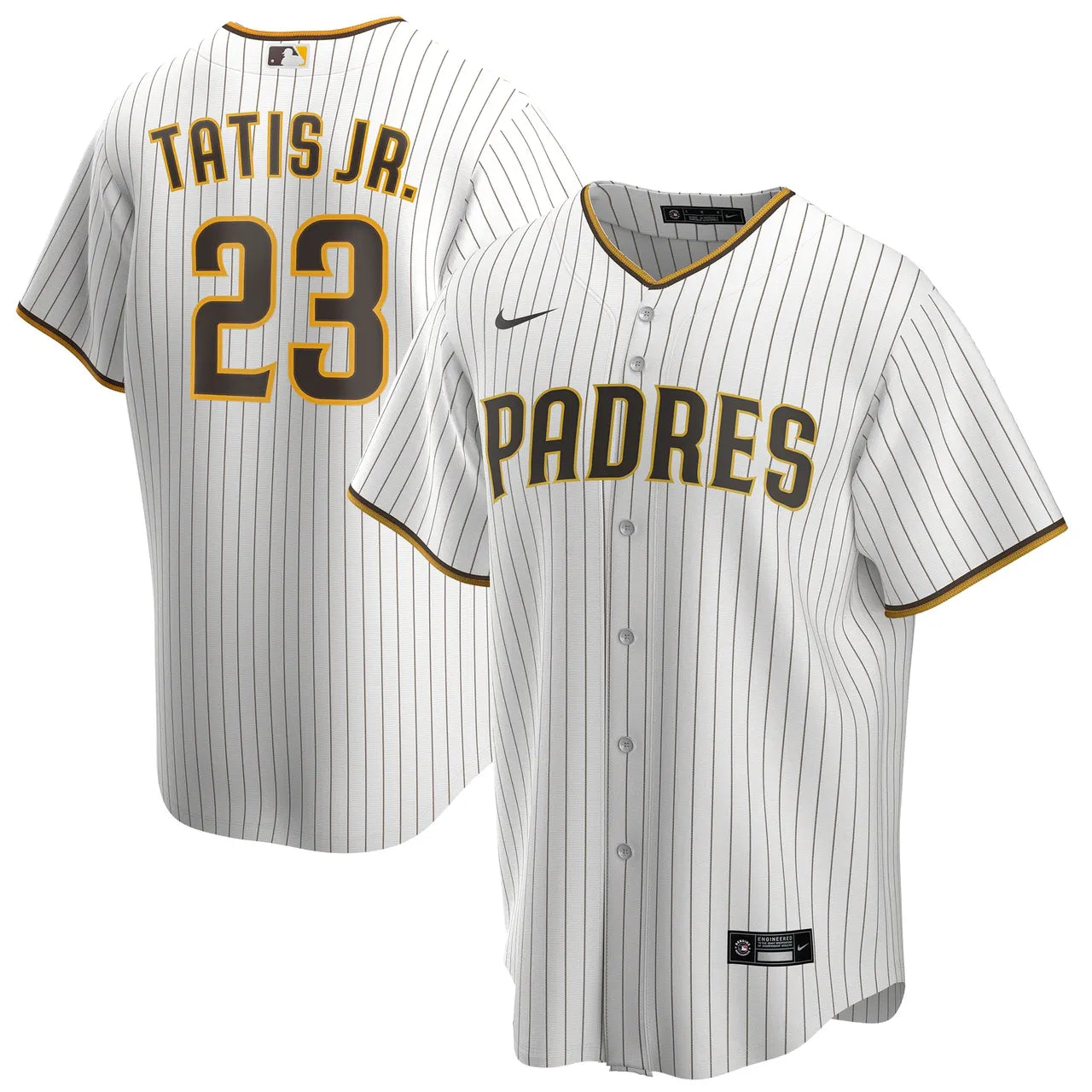 nike Padres Tatis Jr White Jersey