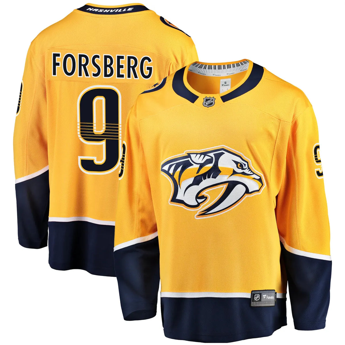Fanatics Predators Yellow Jersey - Hình 2