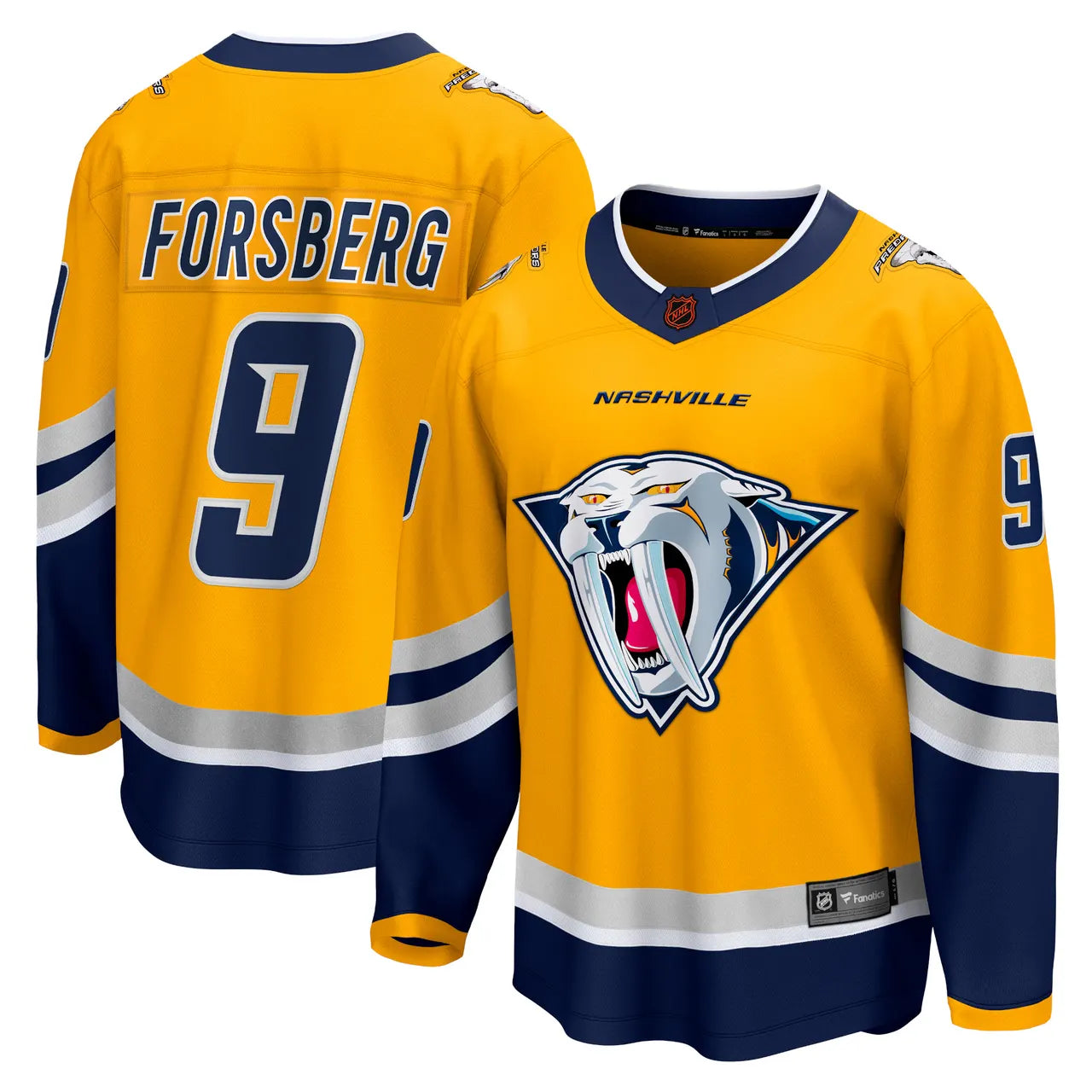 Forsberg Predators Jersey fanatics - Hình 2