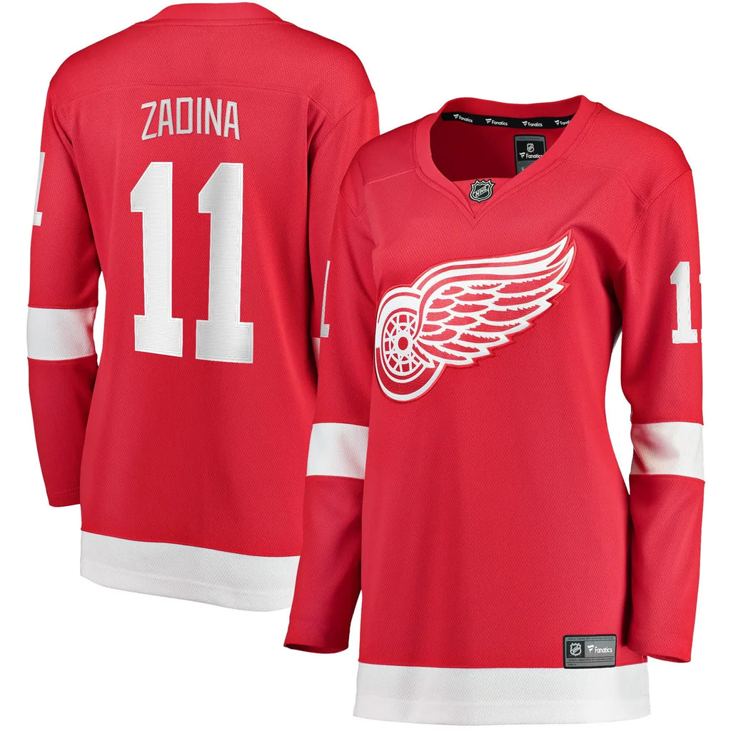 Red Wings Zadina Jersey