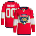 red Adidas Panthers Home Jersey