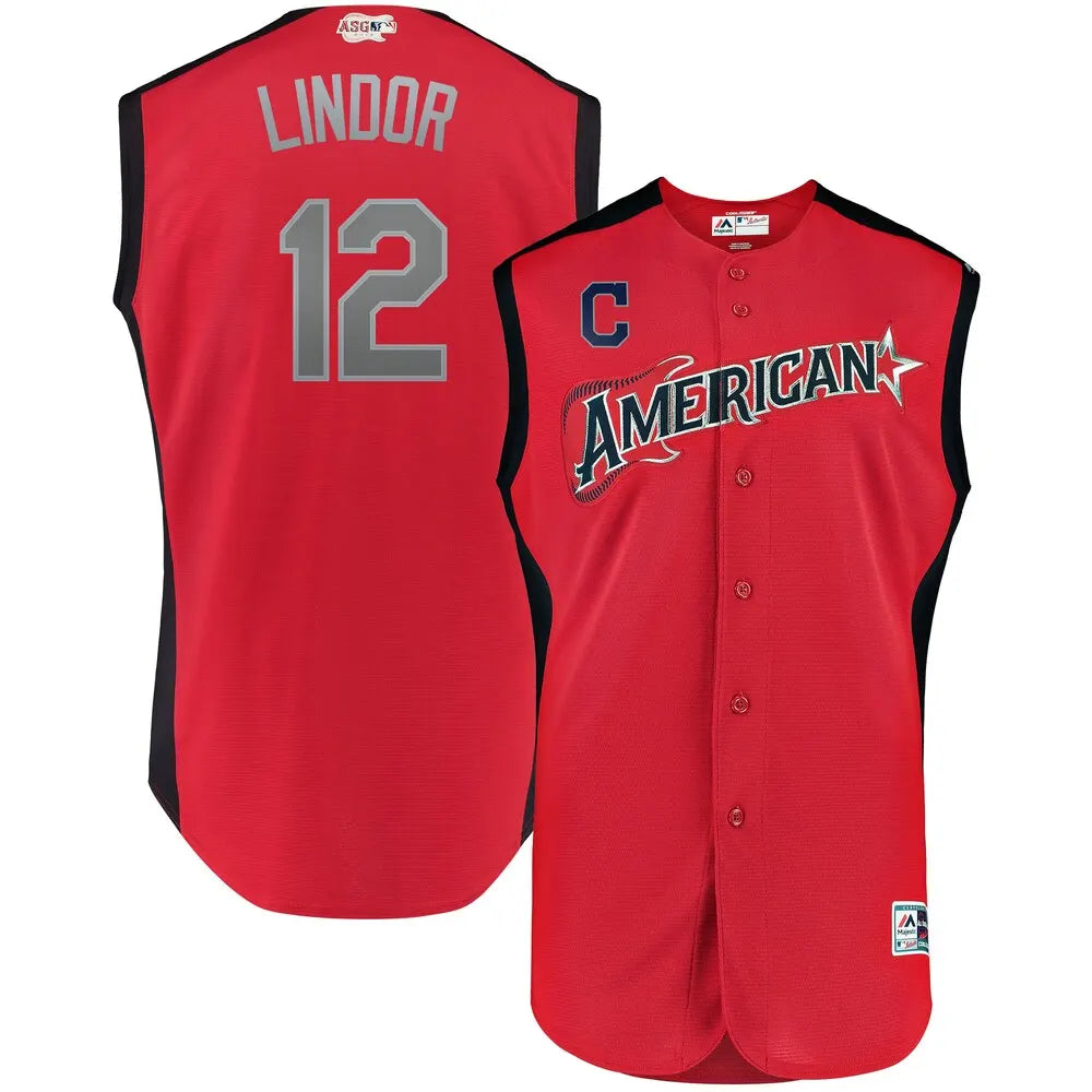 Lindor All-Star Red Jersey