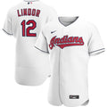 Lindor Indians White Jersey