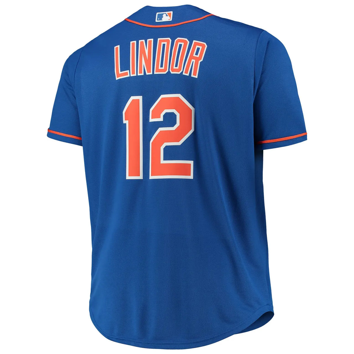 Lindor Mets Blue Jersey majestic - Hình 2