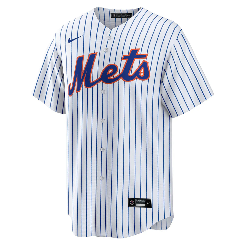 nike authentic Lindor Mets Pinstripe Jersey - Hình 3