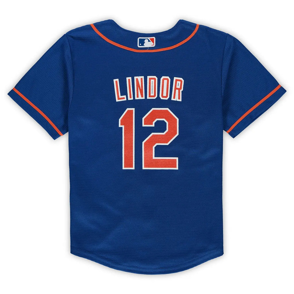 Lindor Mets Youth Jersey - Hình 2