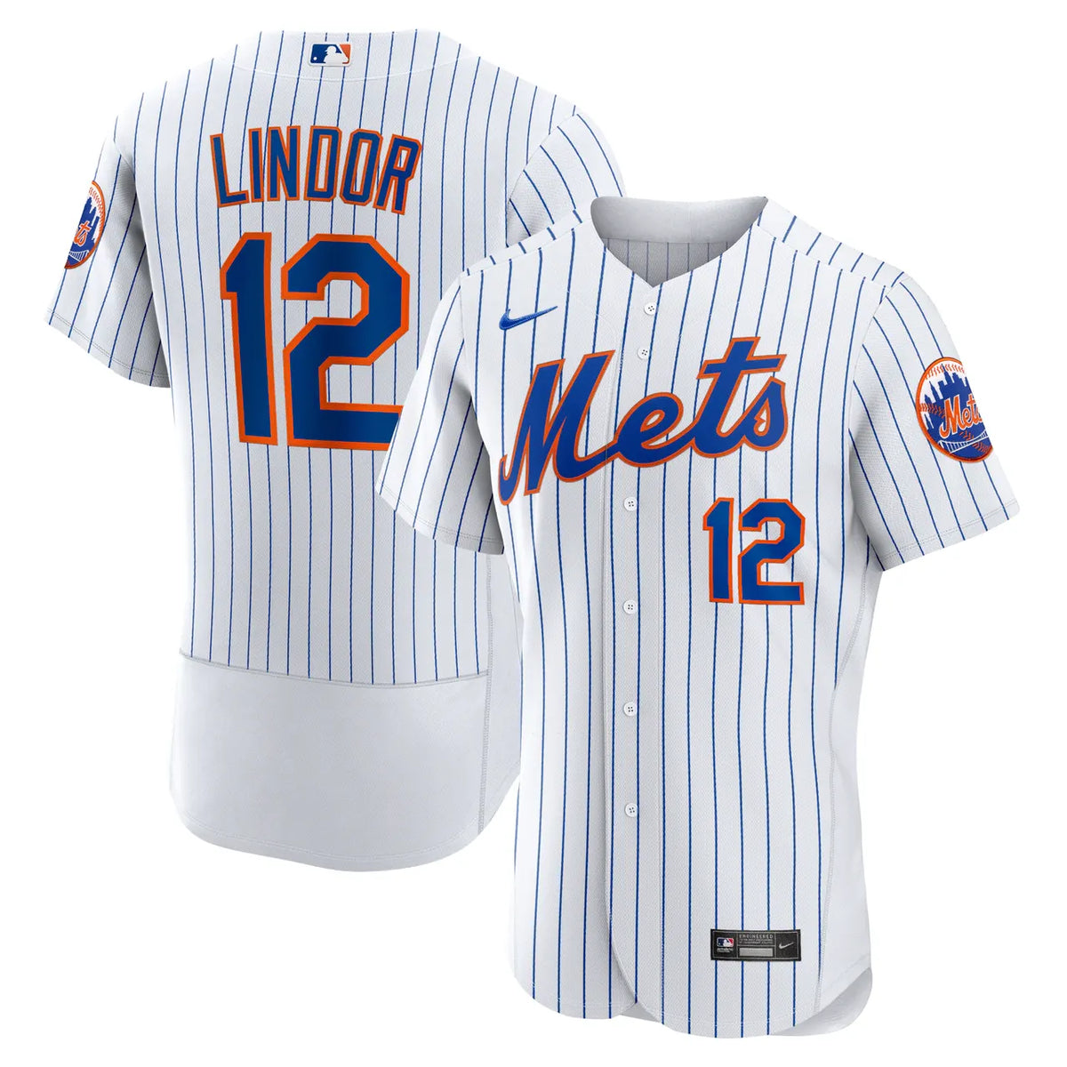 Lindor Mets Gray Jersey nike - Hình 8