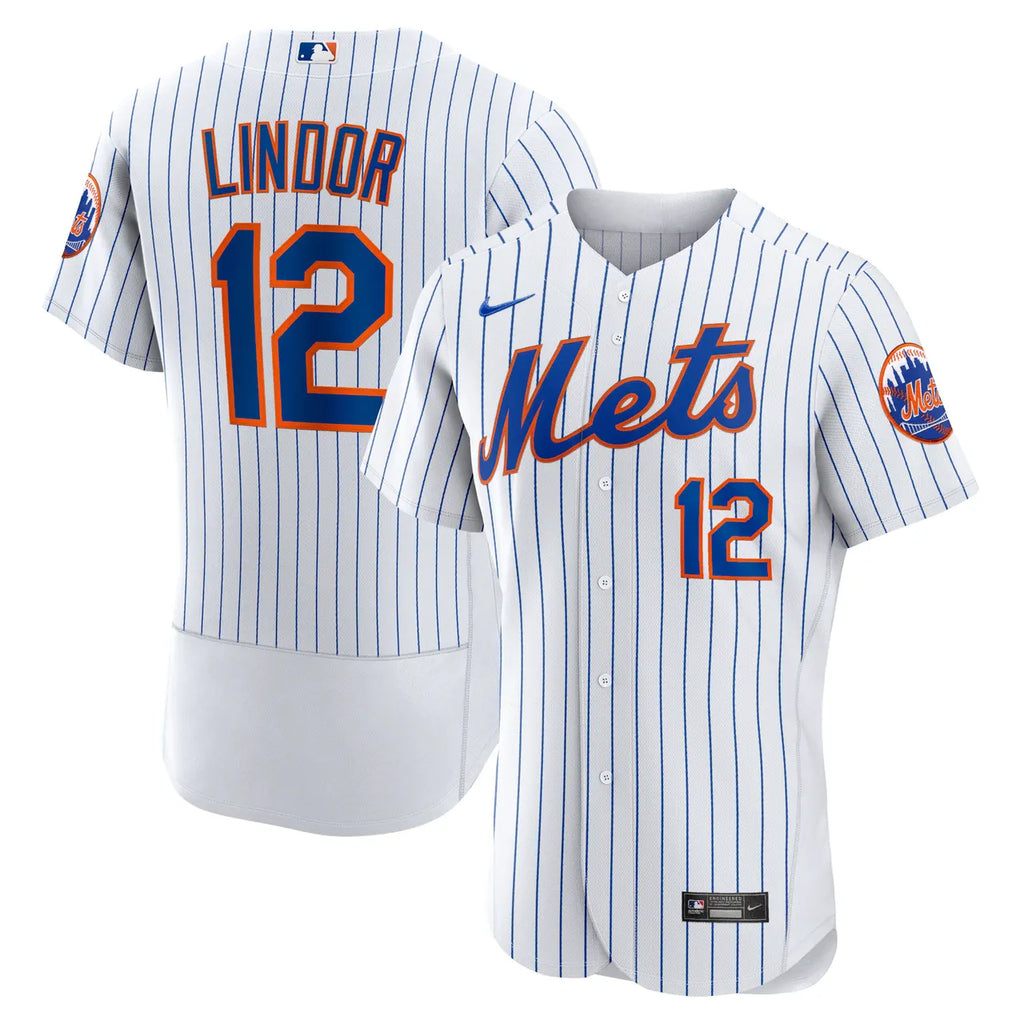 Lindor Mets Gray Jersey nike - Hình 5
