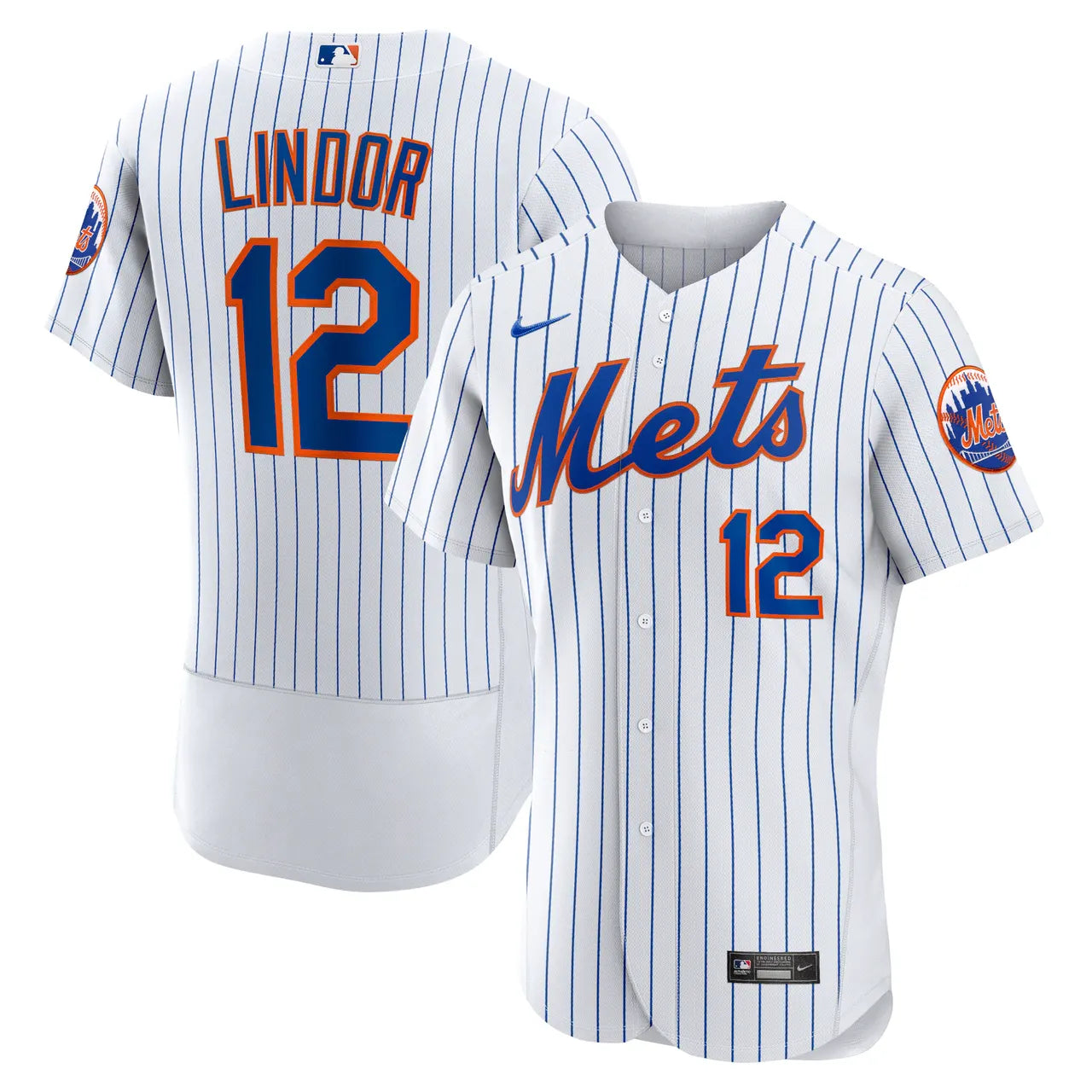 Lindor Mets Gray Jersey nike - Hình 5