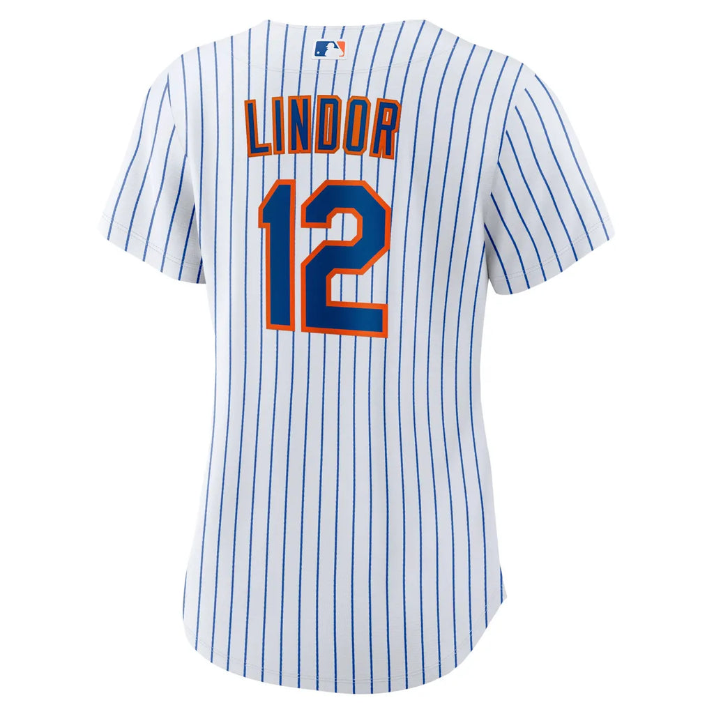 Lindor Mets Pinstripe Jersey nike - Hình 4