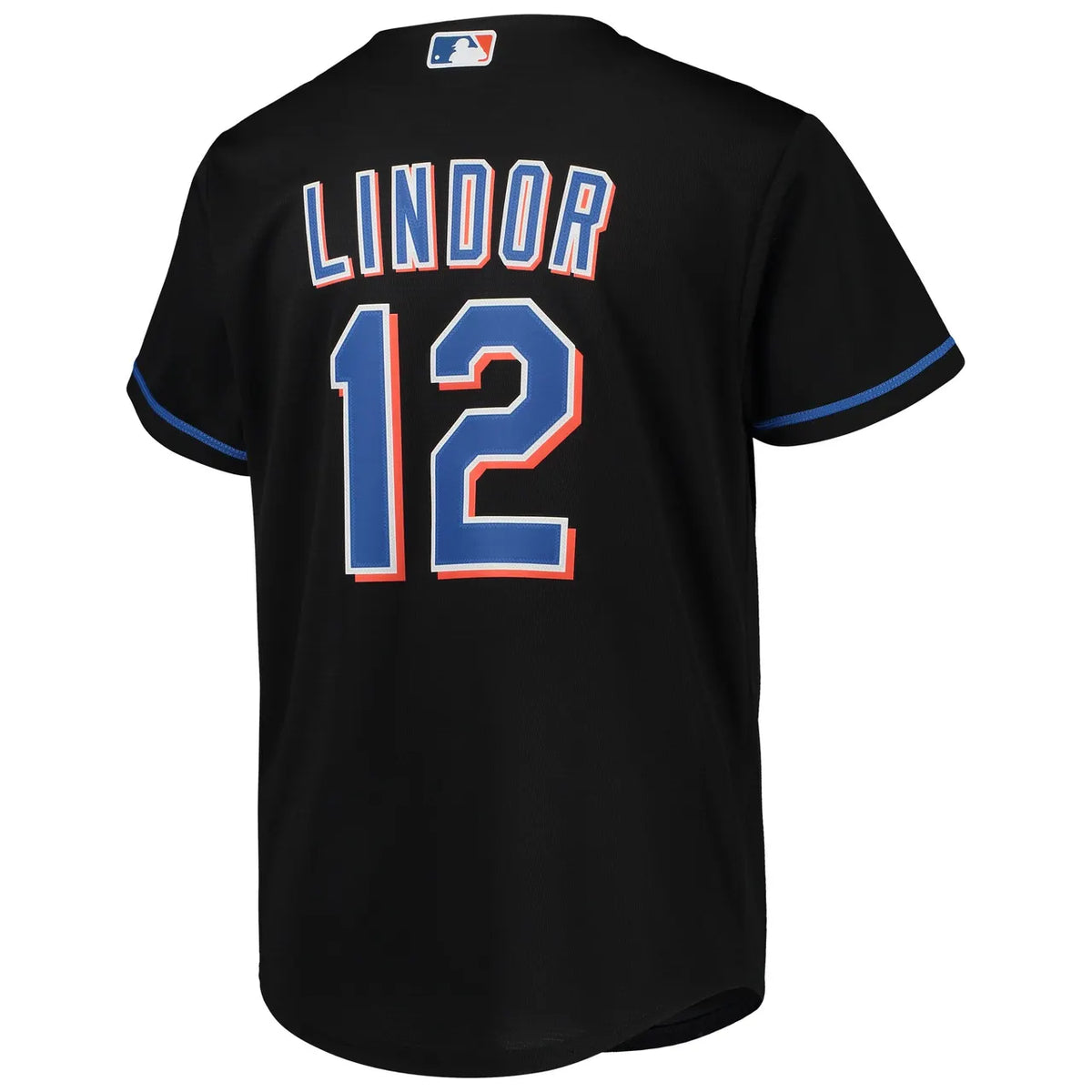 Lindor Mets Black Jersey - Hình 4