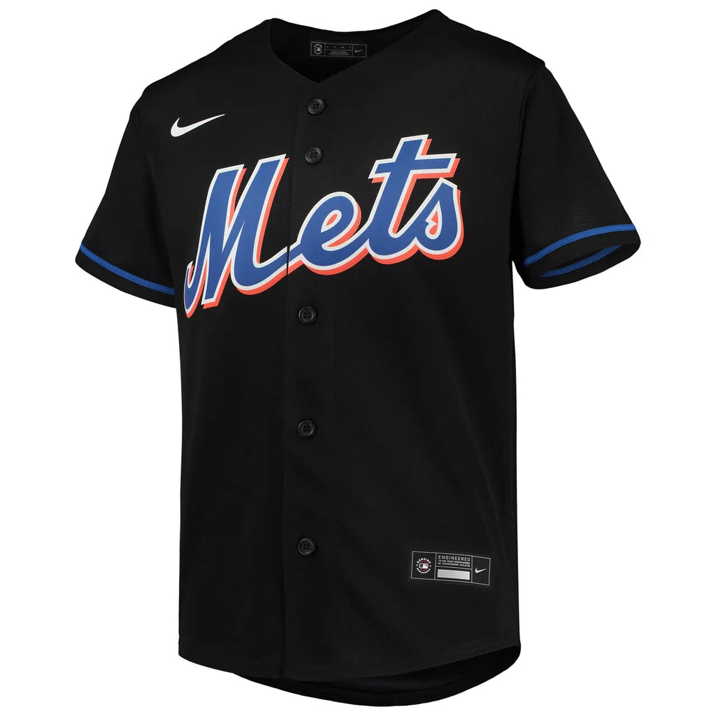 Lindor Mets Black Jersey - Hình 3