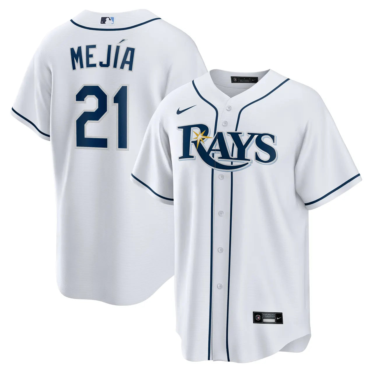 Mejía Rays White Jersey - Hình 2