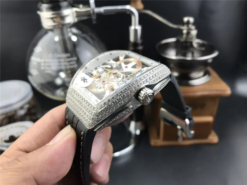vanguard Franck Muller Diamond Skeleton - Hình 5