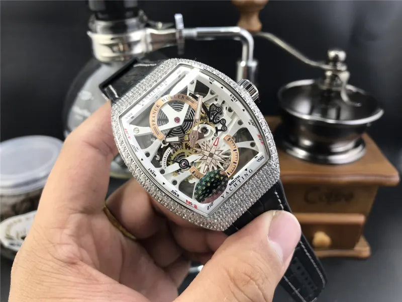 vanguard Franck Muller Diamond Skeleton - Hình 2
