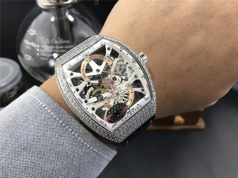 vanguard Franck Muller Diamond Skeleton - Hình 7